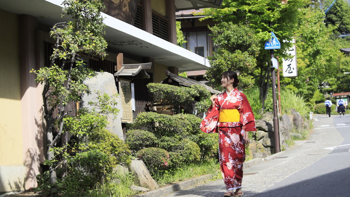 【露天風呂付客室】信州プレミアム牛ステーキ会席｜源泉かけ流し温泉を客室で楽しむ【2食付】