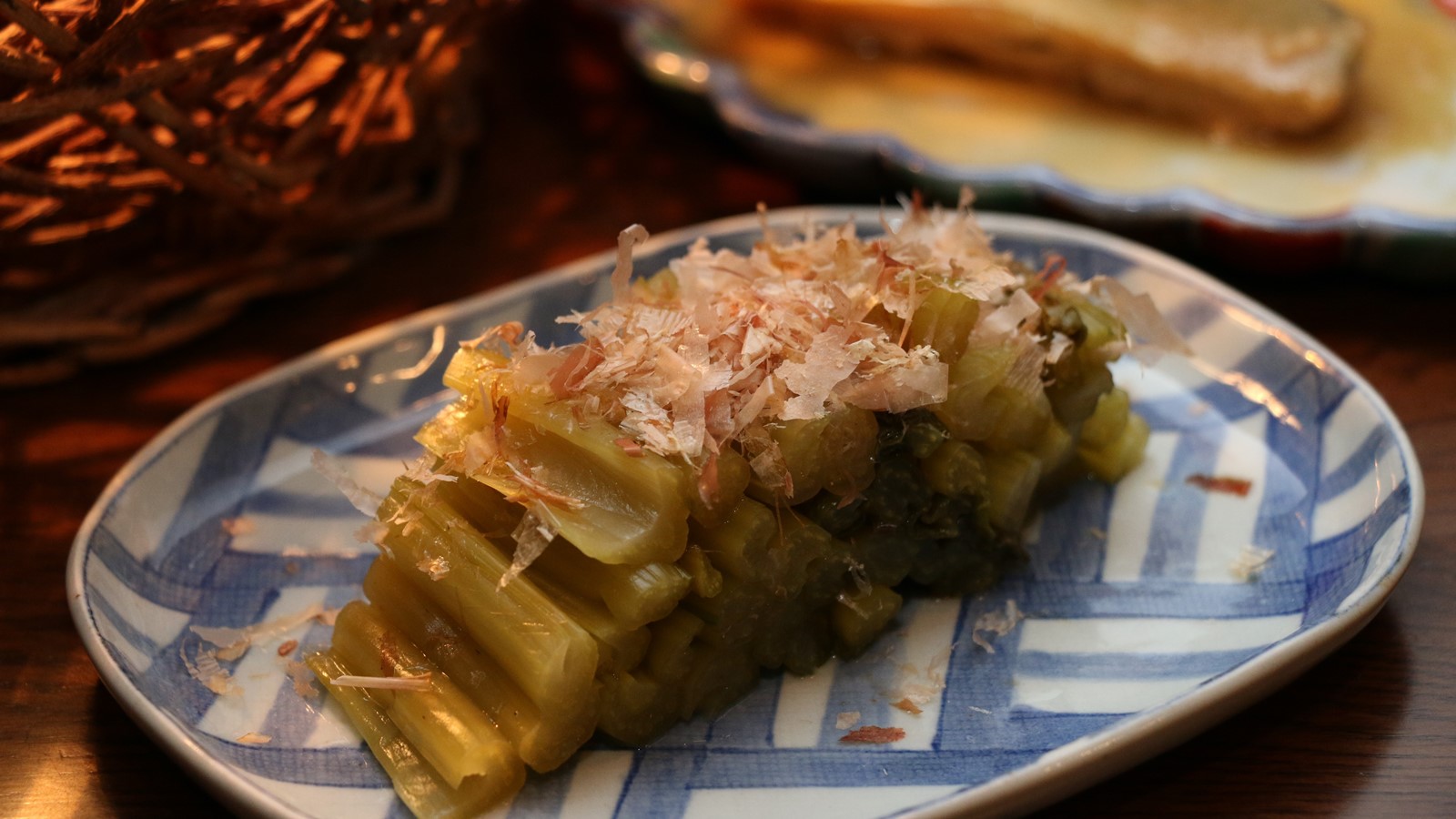 ・夕食（お漬物）