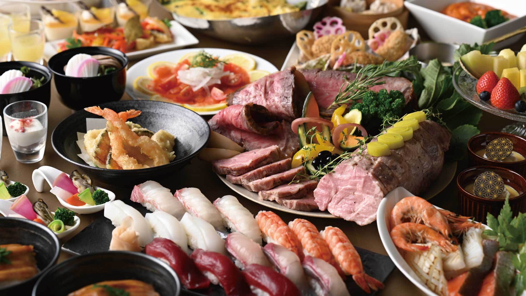 12月31日 お正月プラン 選べるディナー＆おせち朝食ブッフェ・温泉付_予約時確認事項あり