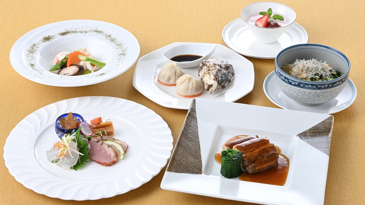 〜はなやぐ！瀬戸内〜 冬を味わう【洋食 or 中華】選べるカジュアルディナー＆温泉