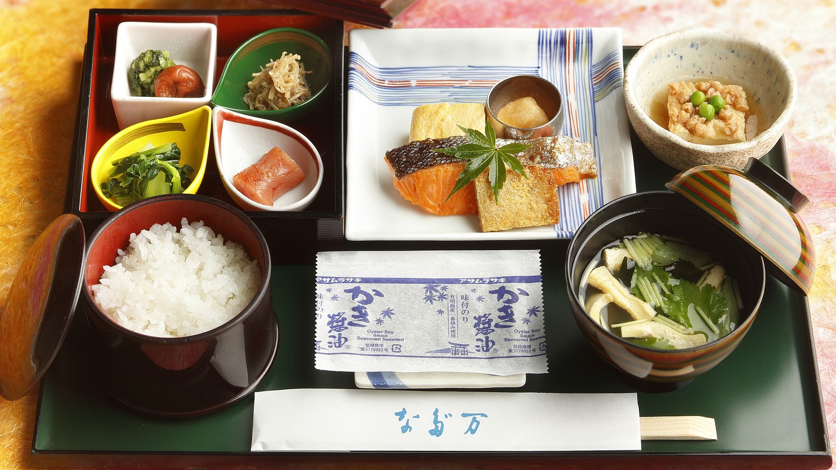 中四国唯一の広島なだ万の和朝食　※イメージ