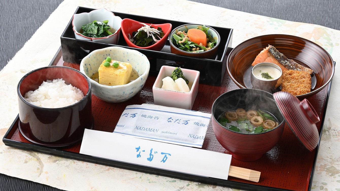 朝食：「広島なだ万」和朝食(※イメージ)