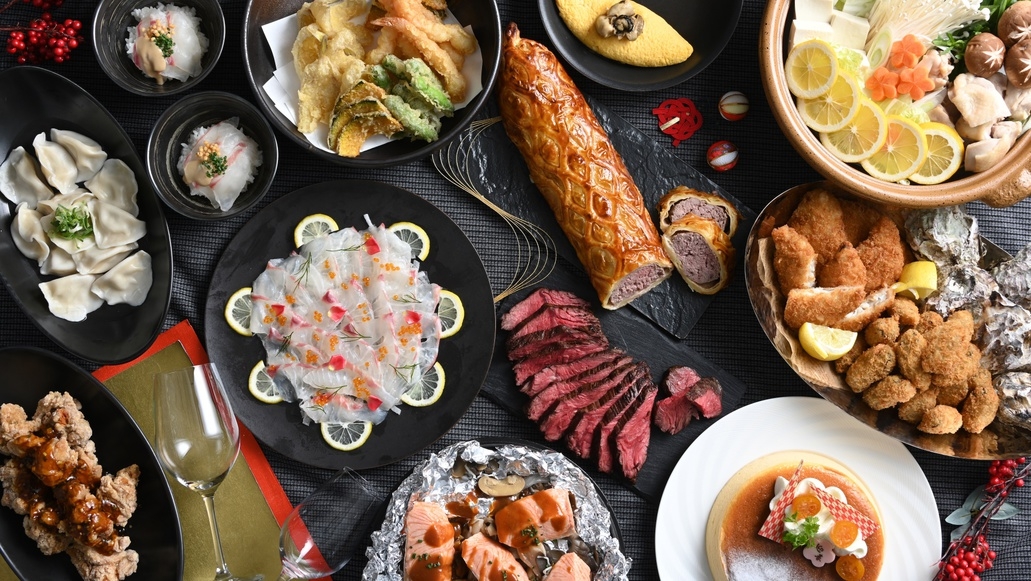 【1月1日】お正月プラン　選べるディナー＆おせち朝食ブッフェ・温泉付（クラブフロアステイ）