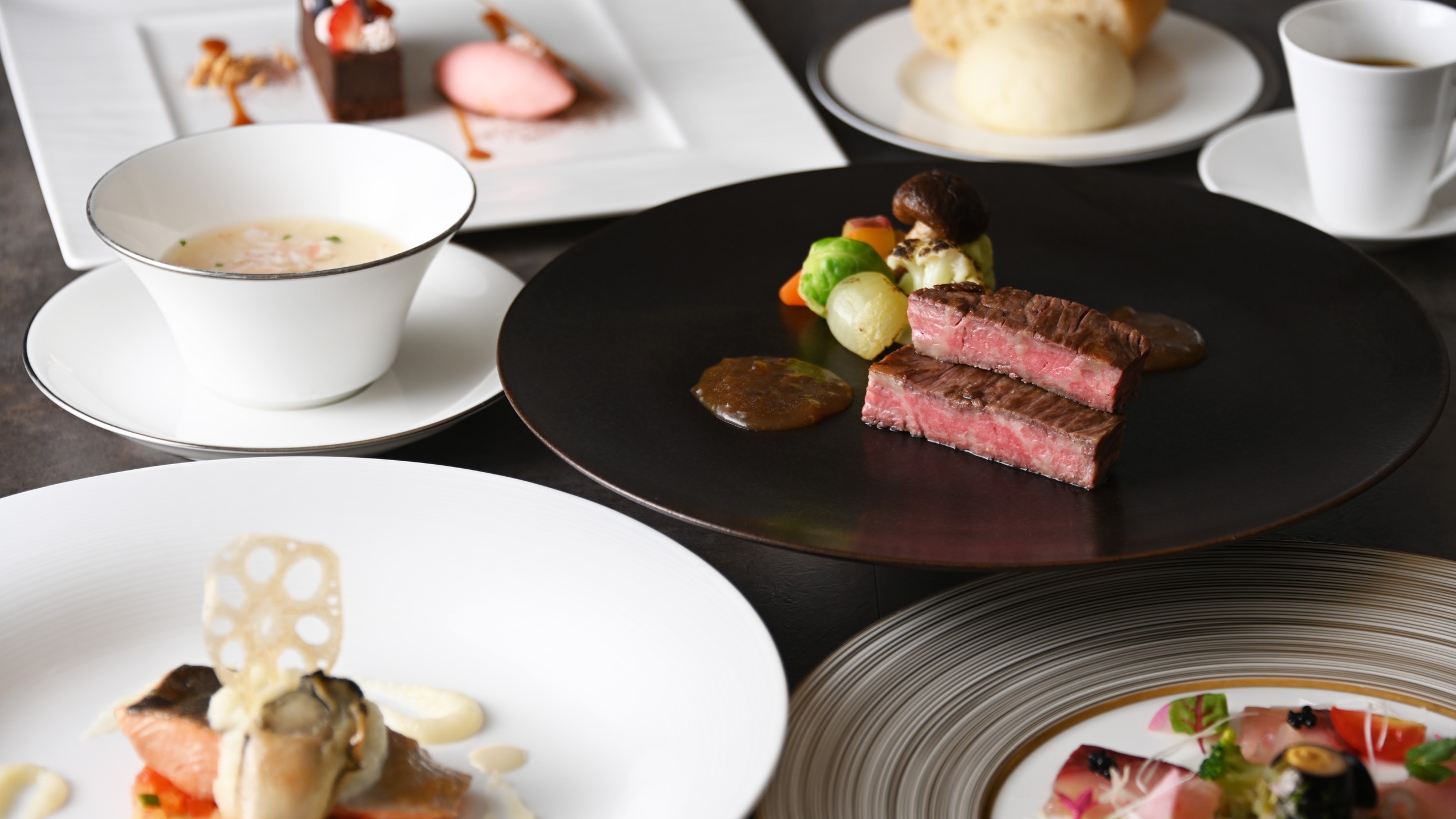 五感澄み切る　美食旅 〜蟹・牡蠣を味わう冬の選べるBasicディナー〜