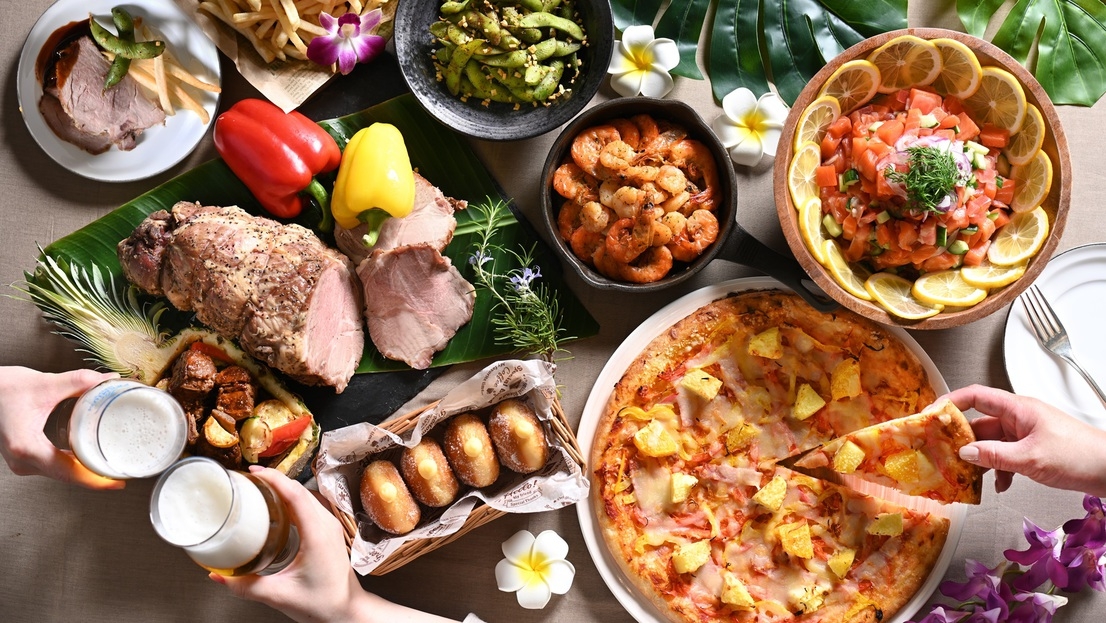 ”Hana Hou！Hawaii”　LeaLea！海辺のビアホール付きステイプラン