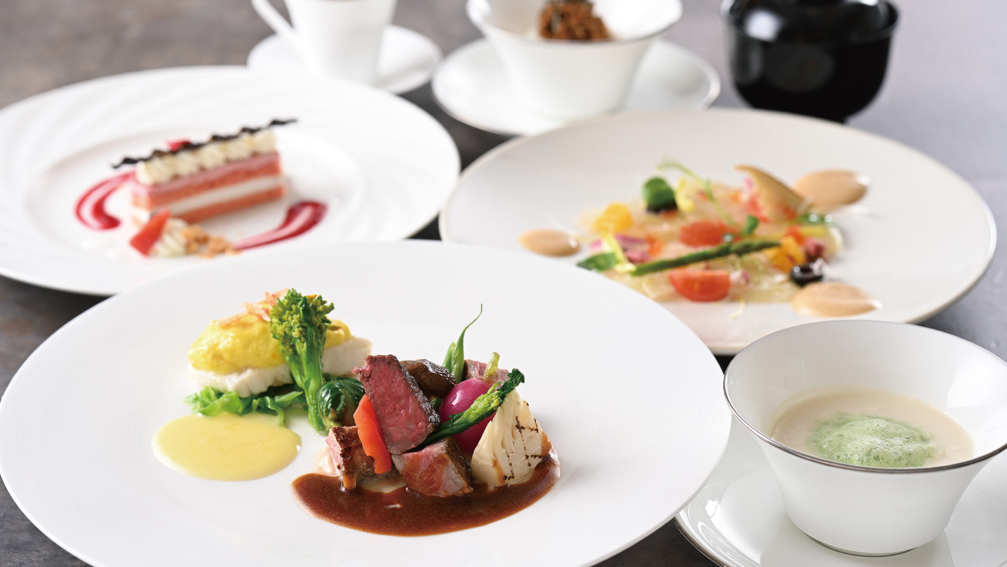 旬の味覚と地産食材を使用した洋ｺｰｽ【2026年春Casual】