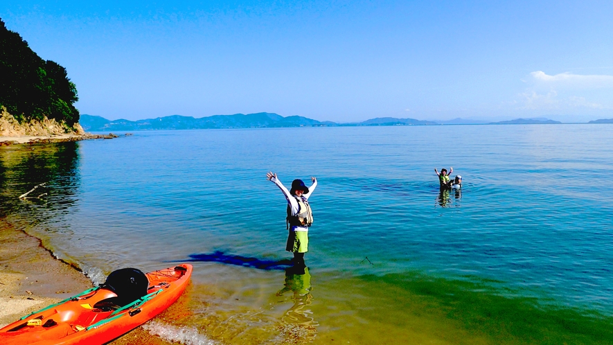 ・瀬戸内海の綺麗なブルー！