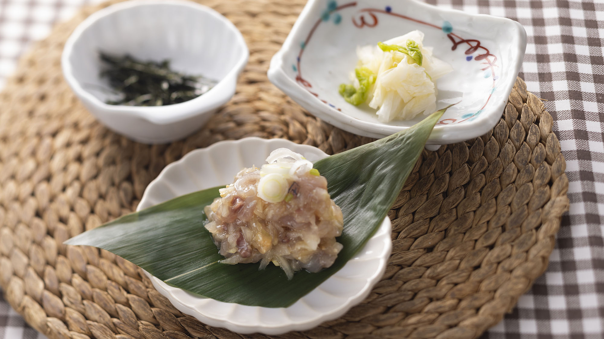 うまアジ◇シメにおすすめ！鯵なめろう茶漬け