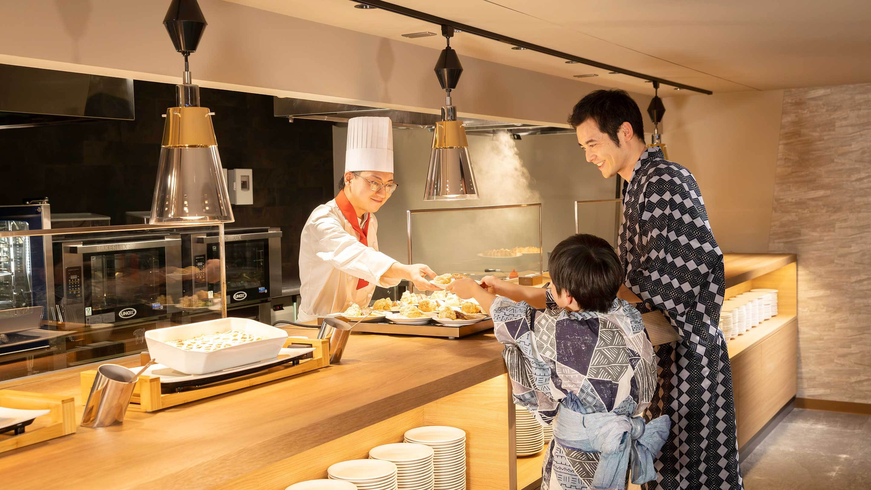 【5％OFF】【楽天スーパーSALE】館内湯めぐりが楽しめる 1泊2食付 基本バイキング