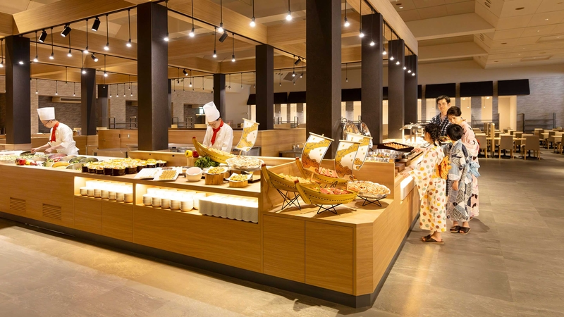 Premium ホテルニュー塩原 バイキング会場