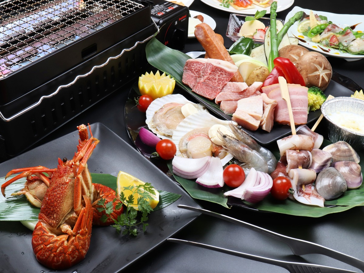 ～豪華網焼きコース～仕入れ状況で変更になる可能性がございます。＊画像はイメージです。