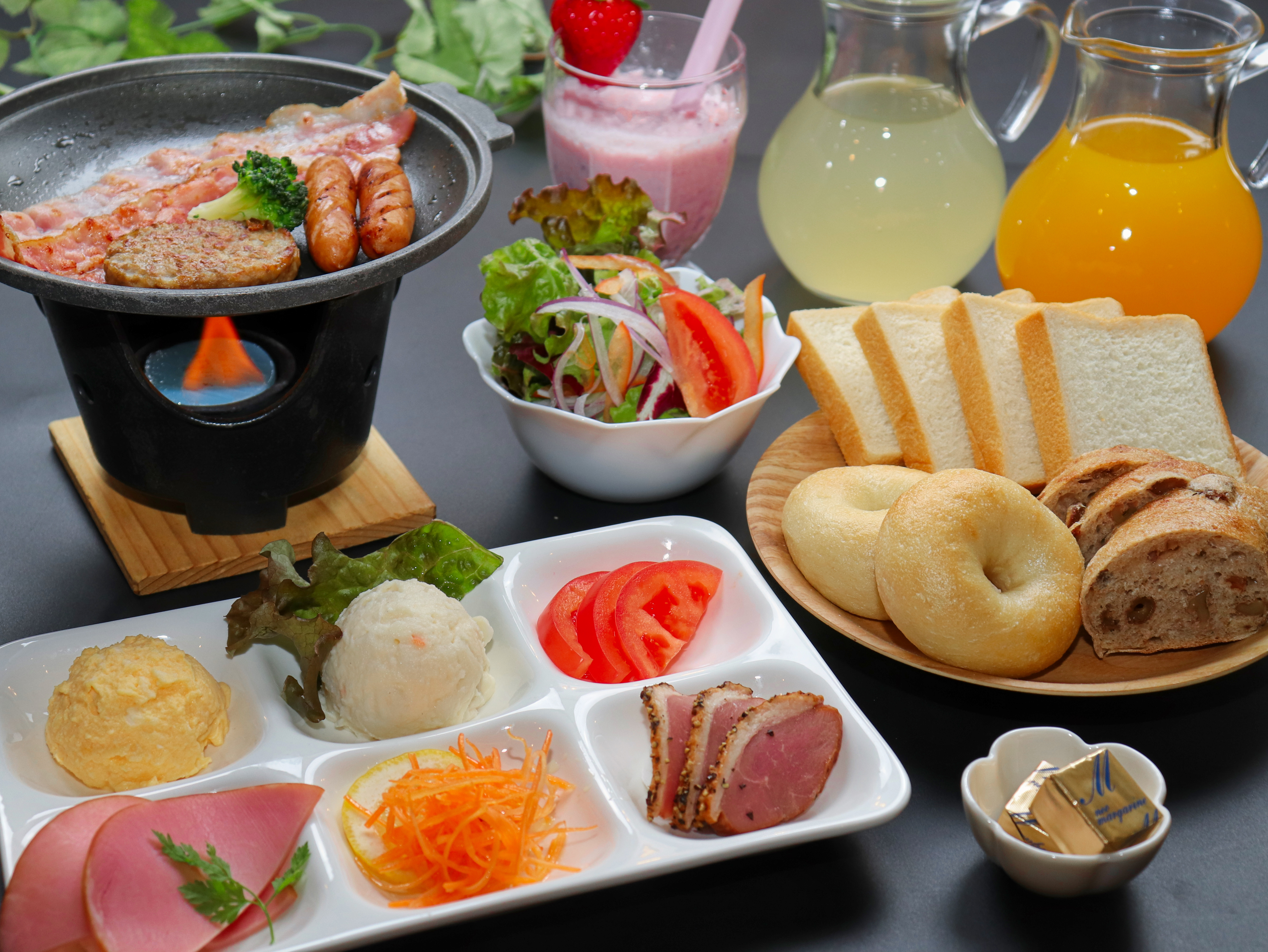 ～洋食コース～仕入れ状況で変更になる可能性がございます。＊画像はイメージです。