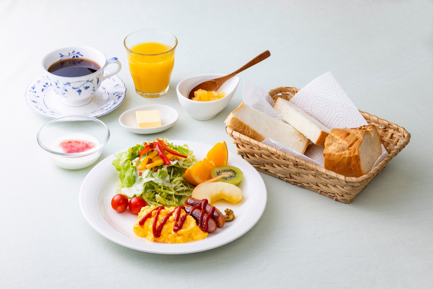 半泊（夜着、朝食付き）プラン