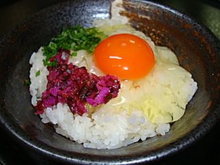 朝食ー究極の卵かけご飯