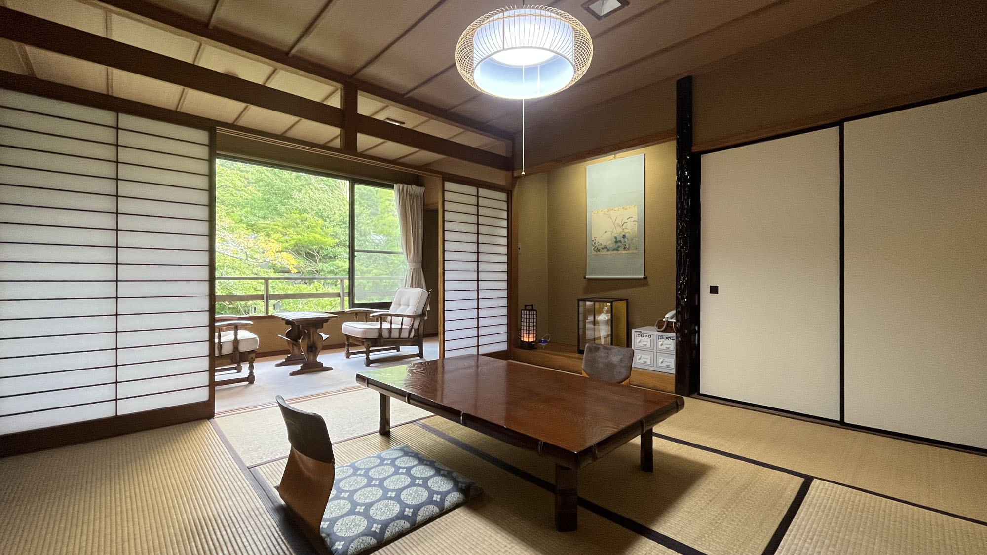 温泉旅館みたけの和室客室の一例