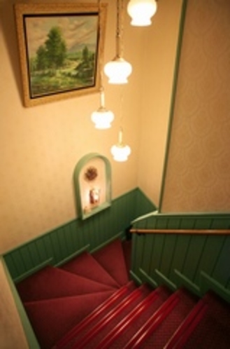 ２階への階段