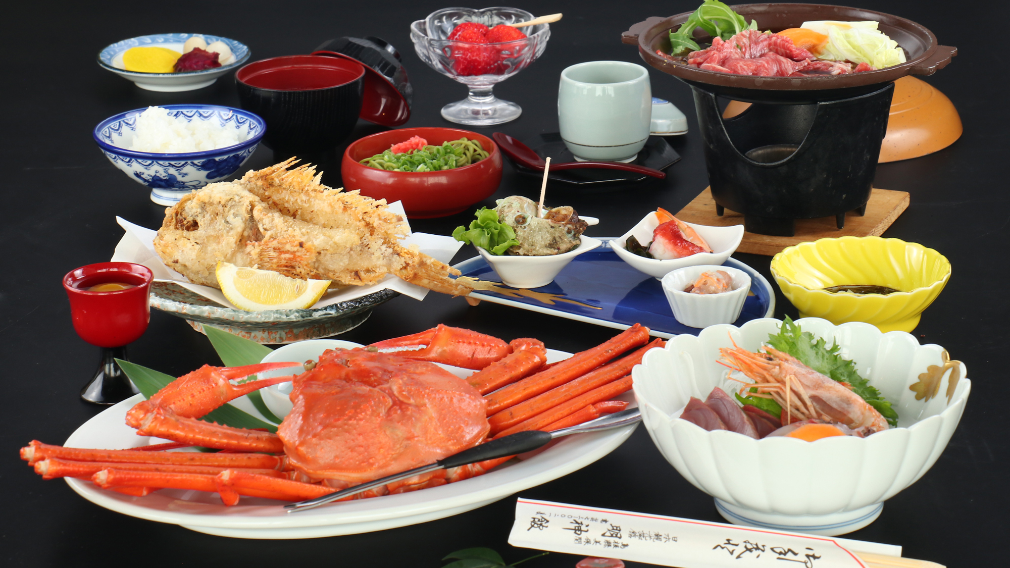 【紅ずわい1杯付き】小鍋肉バージョン 