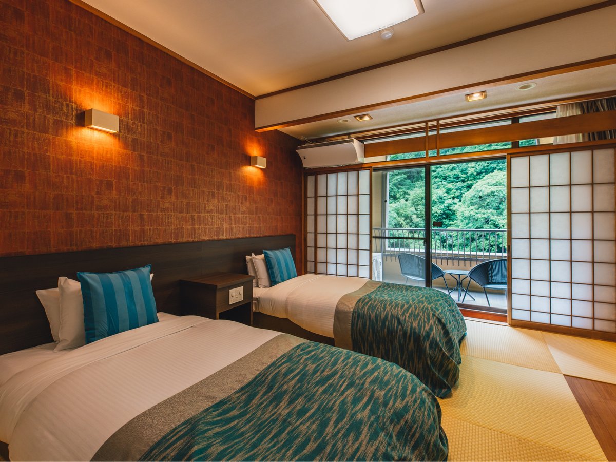 【禁煙和洋特室】川側２間モダン和洋特別室