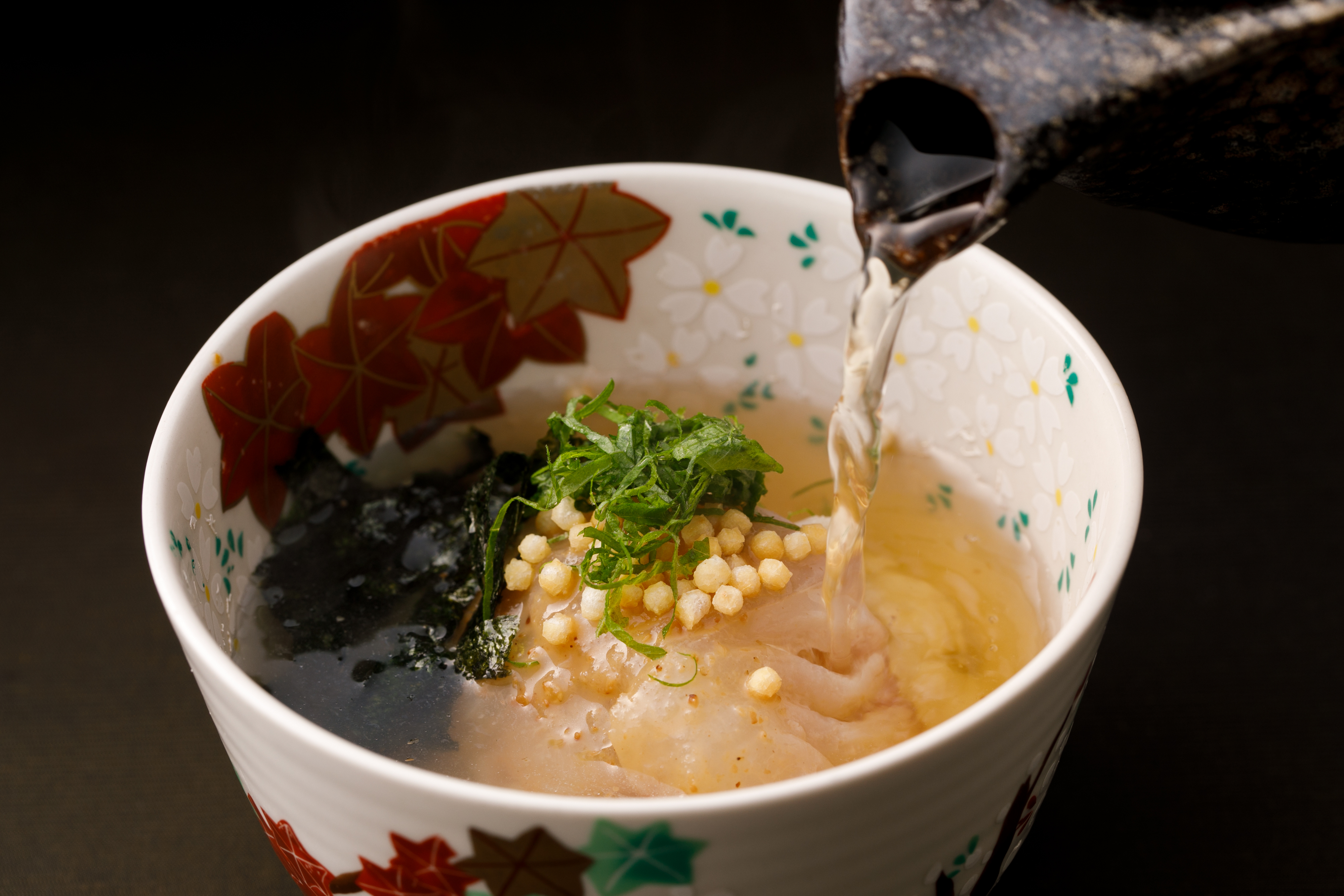 ライブキッチン・夕食　鯛茶漬け