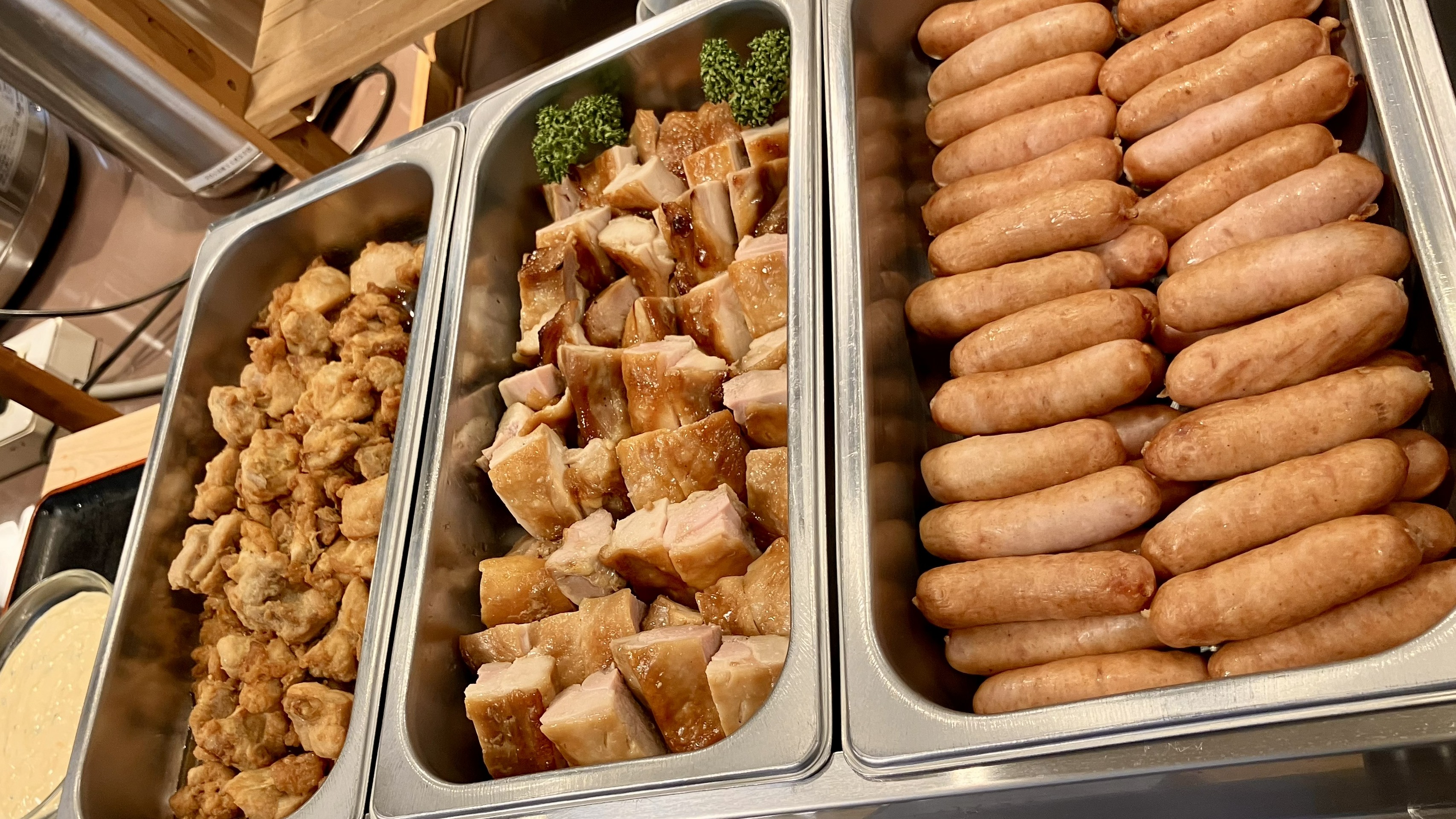 朝食バイキング