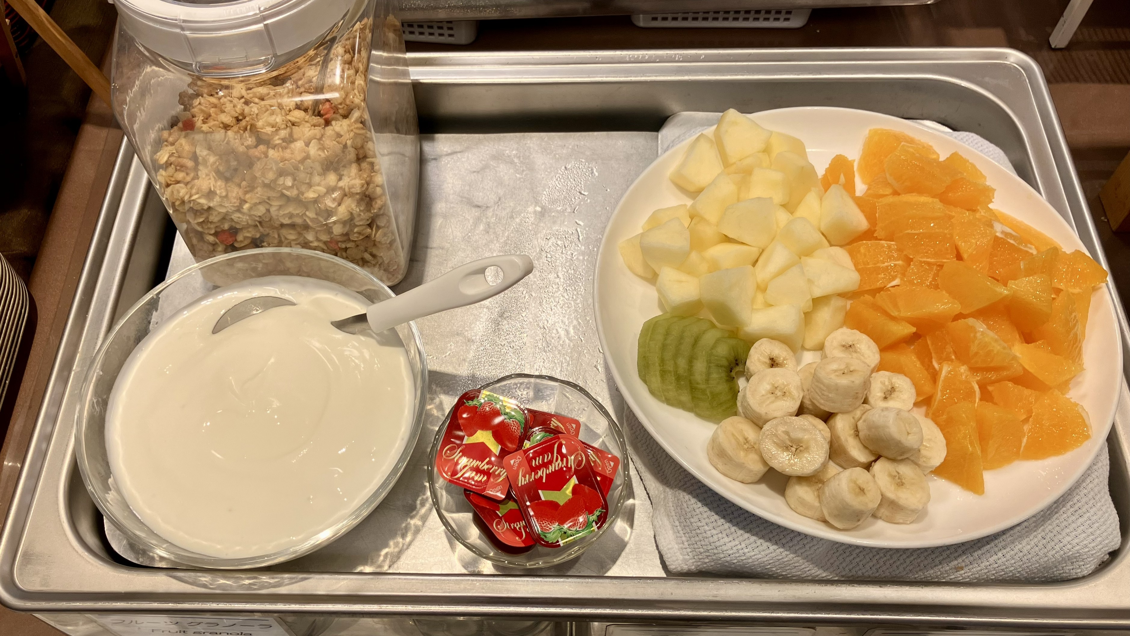 朝食バイキング