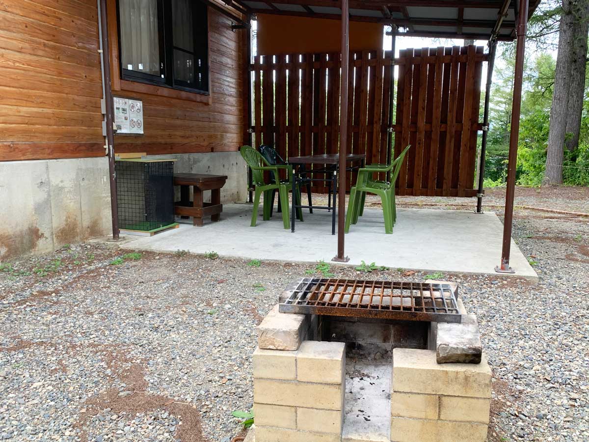 プライベートガーデン（ファミリーロッジDタイプ）