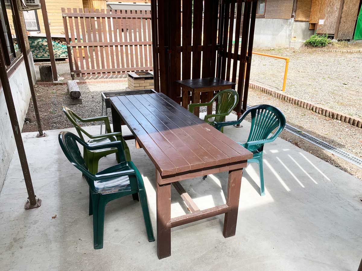 プライベートガーデン（ファミリーロッジEタイプ）