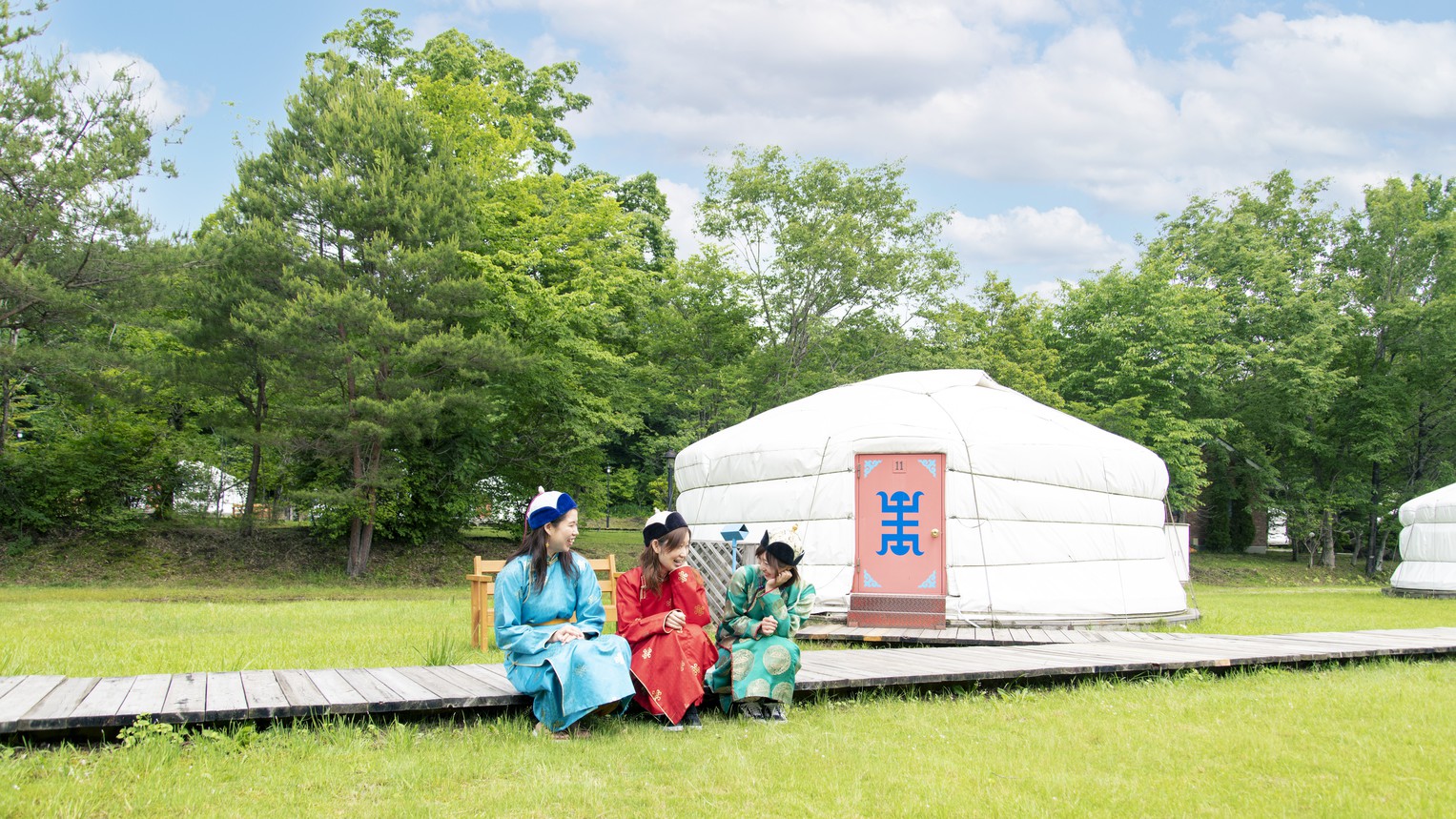 【スタンダード】那須高原のゲルで非日常体験★黒毛和牛入り6種類の屋内BBQ！馬頭琴の調べに癒される夜