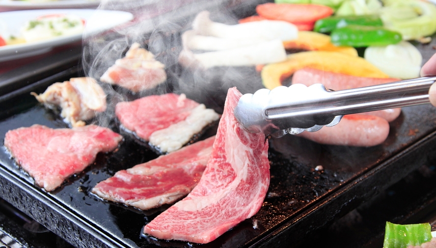 【スタンダード】那須高原のゲルで非日常体験★黒毛和牛入り6種類の屋内BBQ！馬頭琴の調べに癒される夜