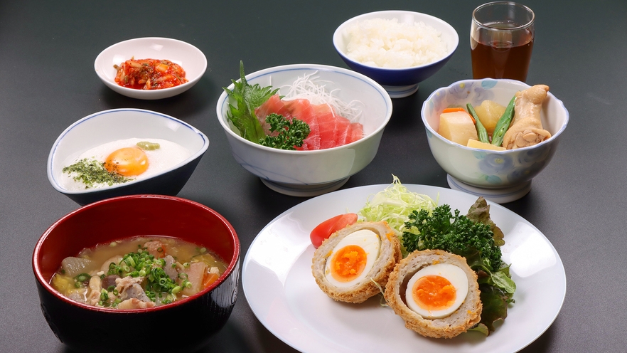 【リーズナブル宣言】おひとり様6，930円〜日替わり定食付きで気軽に泊まるならコレ！[1泊2食付]