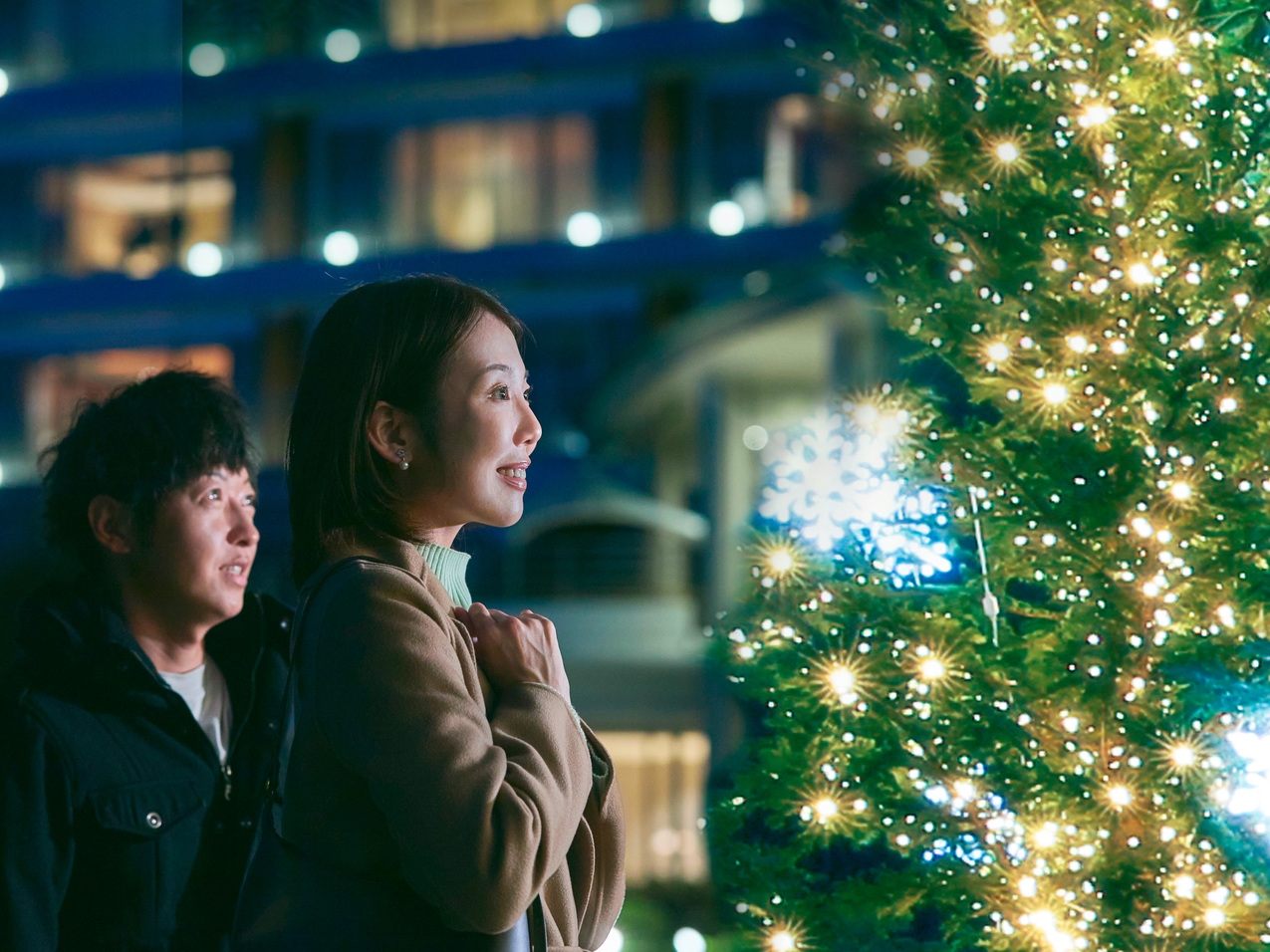 【Xmas期間限定】煌めくアミューズ「見つめ合う観覧車」から始まる特別ディナー｜カップルステイ