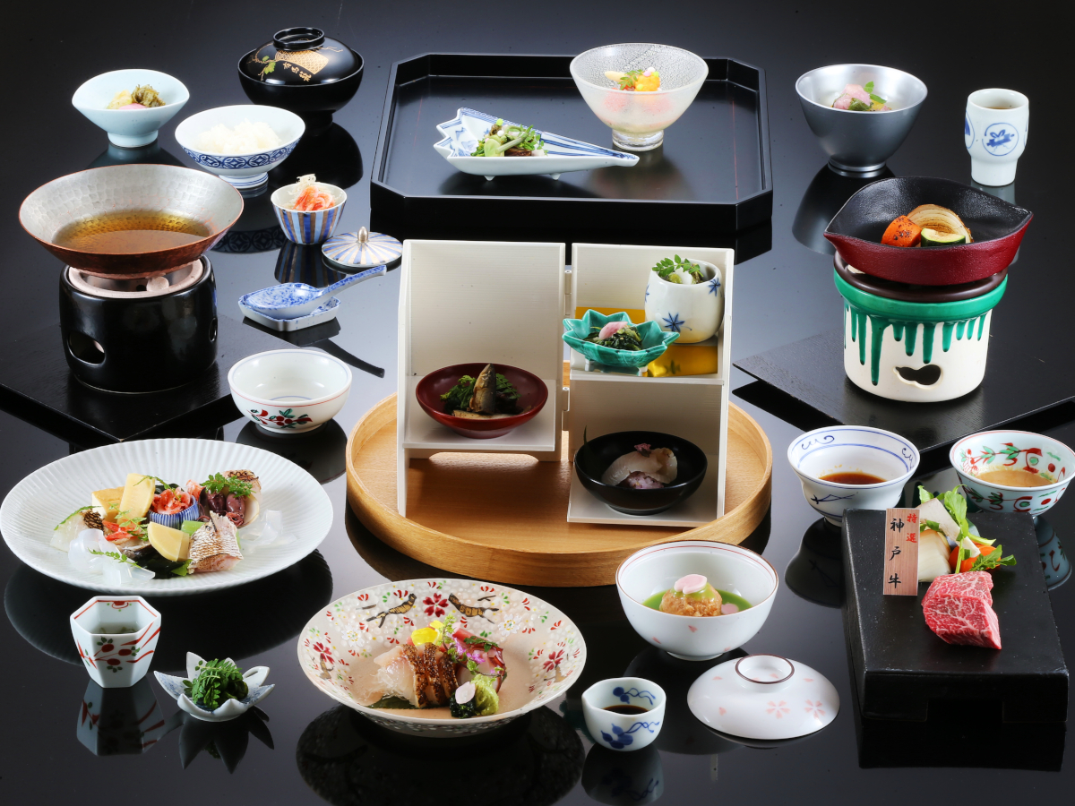 4～5月　懐石　ご夕食一例