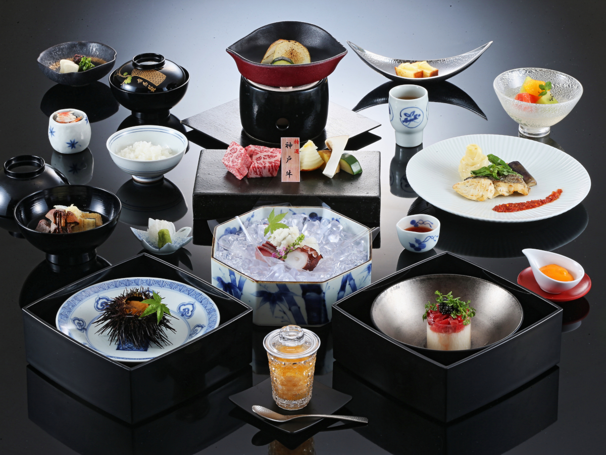6～8月　懐石　ご夕食一例
