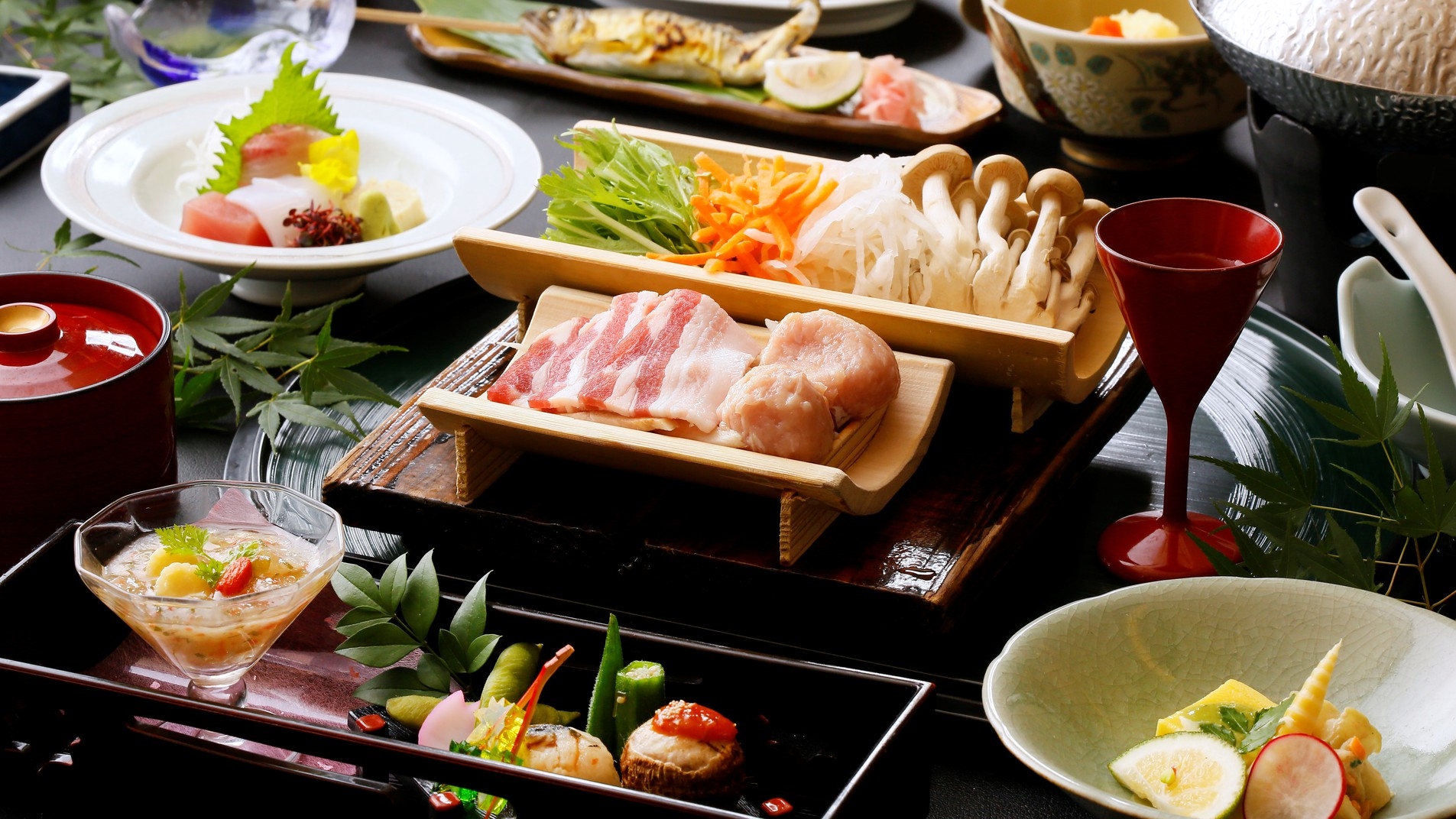 お気軽一人旅プラン【花房御膳】♪♪　大自然＆温泉で癒されて！