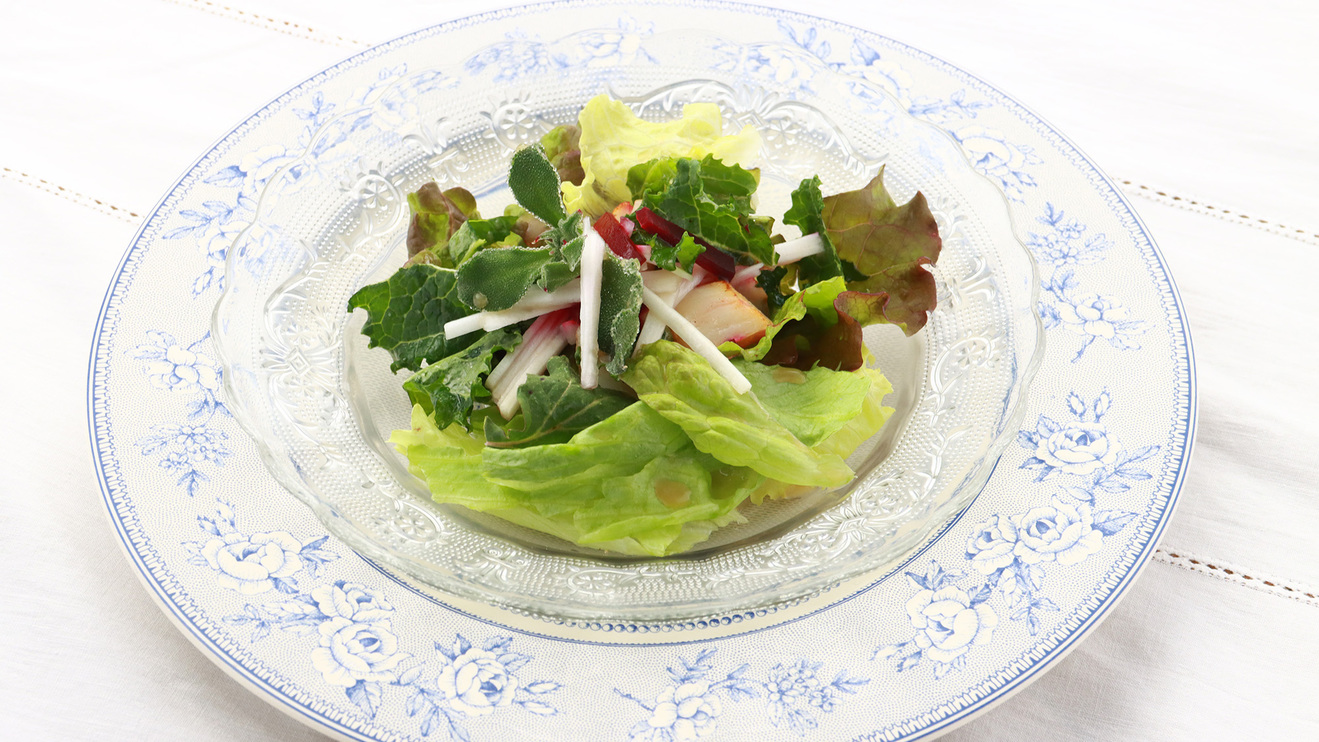 【夕食付】地元食材を90％使用！当館オリジナルの和洋折衷「ハーベストディナー」をご堪能ください♪