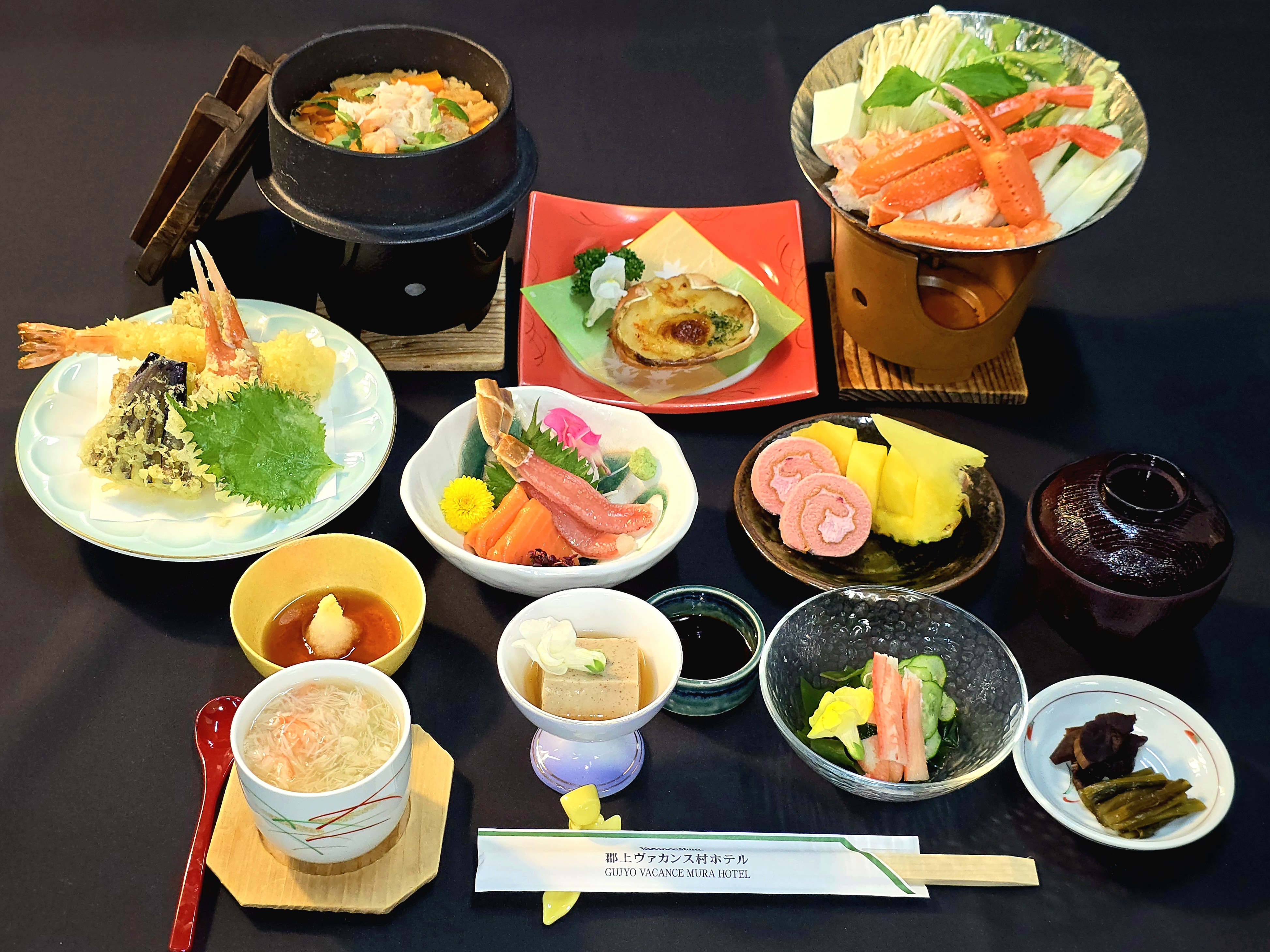 特選ズワイ蟹づくし御前