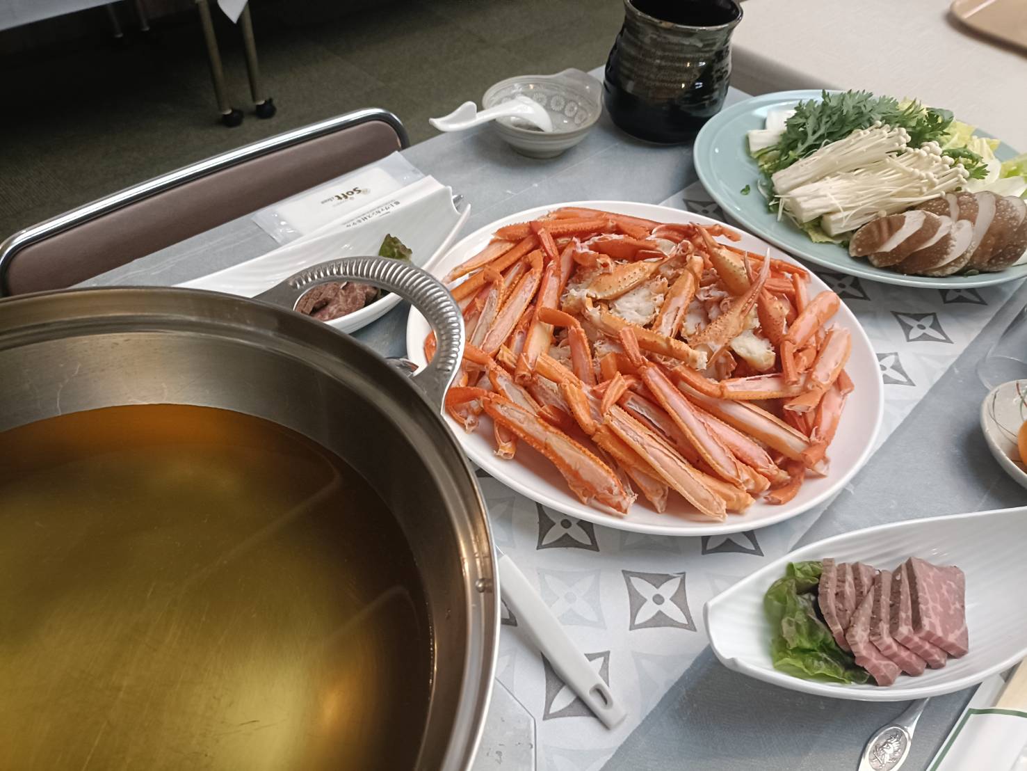 ズワイ蟹鍋御膳A