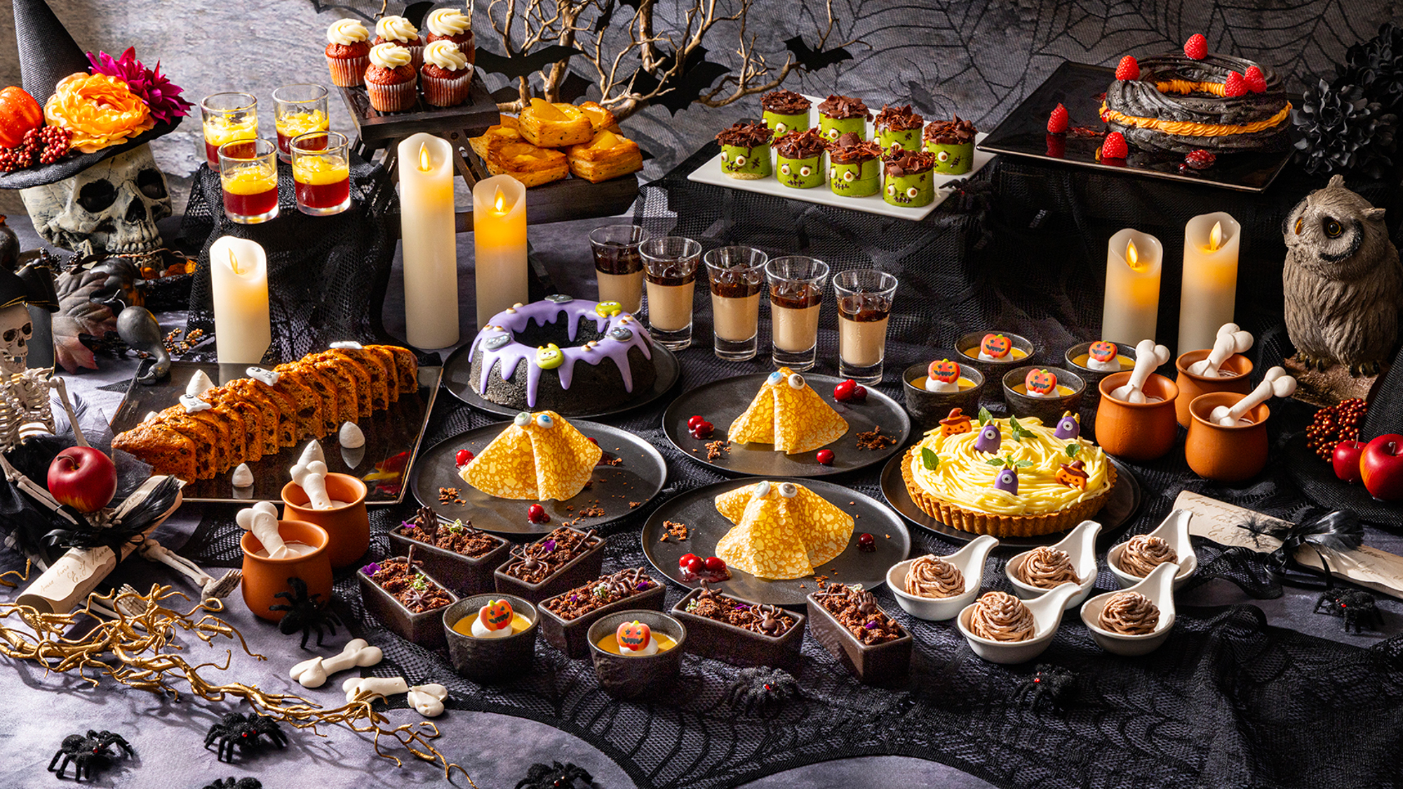 【ザ・ロビーラウンジ】スイーツビュッフェ（ハロウィン）イメージ