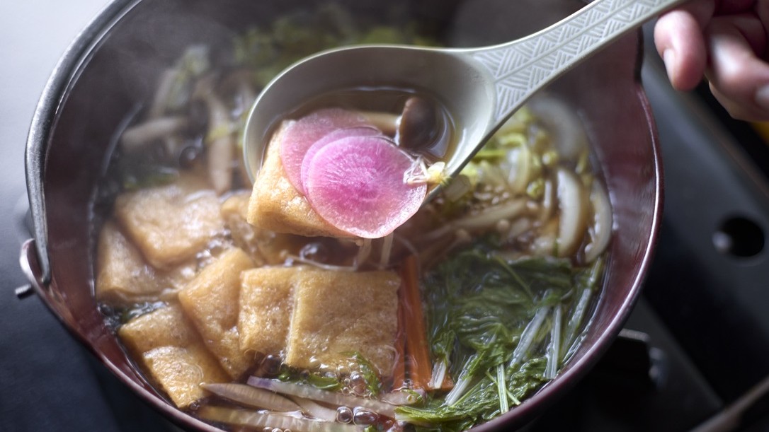 お煮かけそば