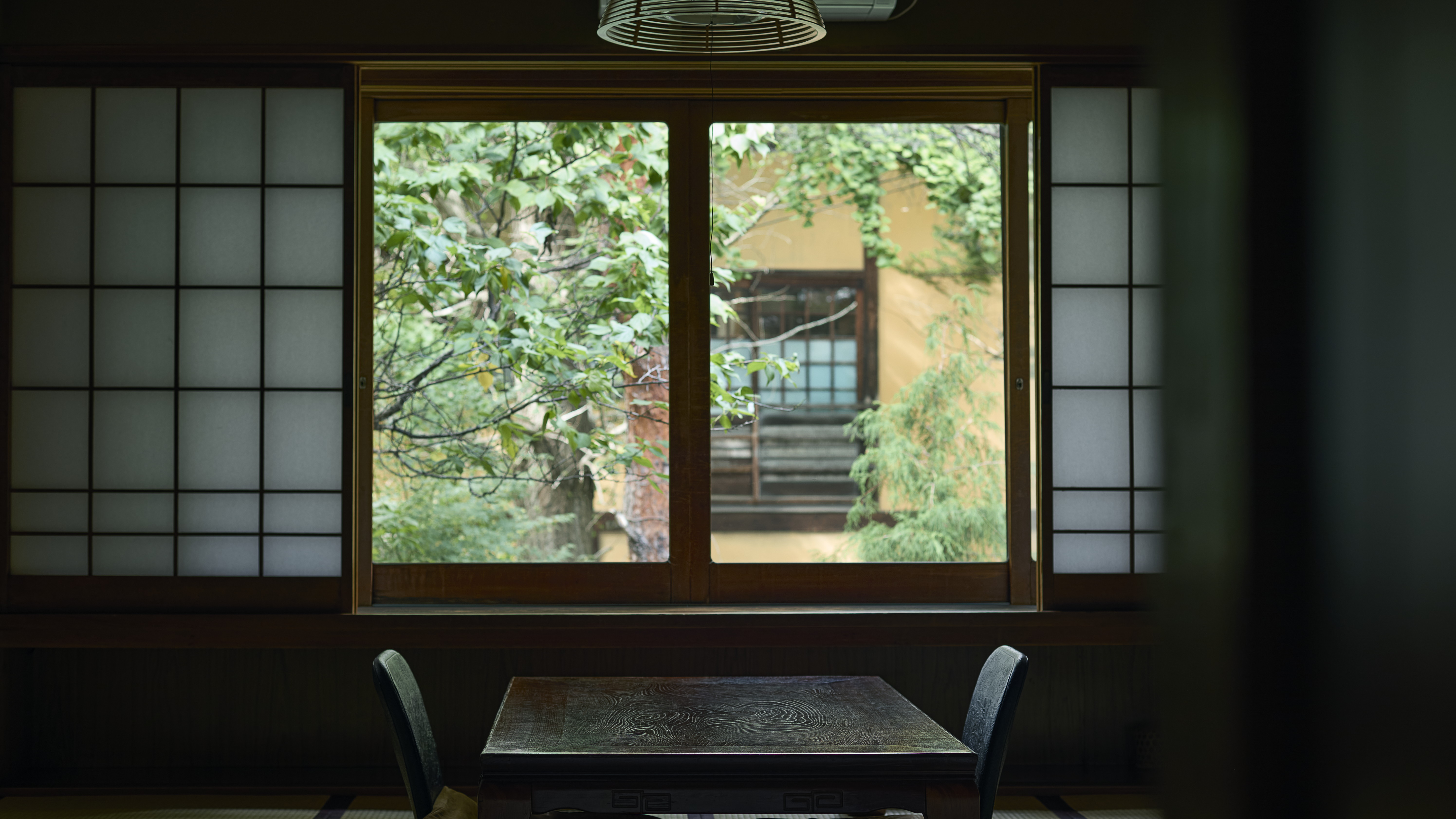 【大正館】窓からの眺め。