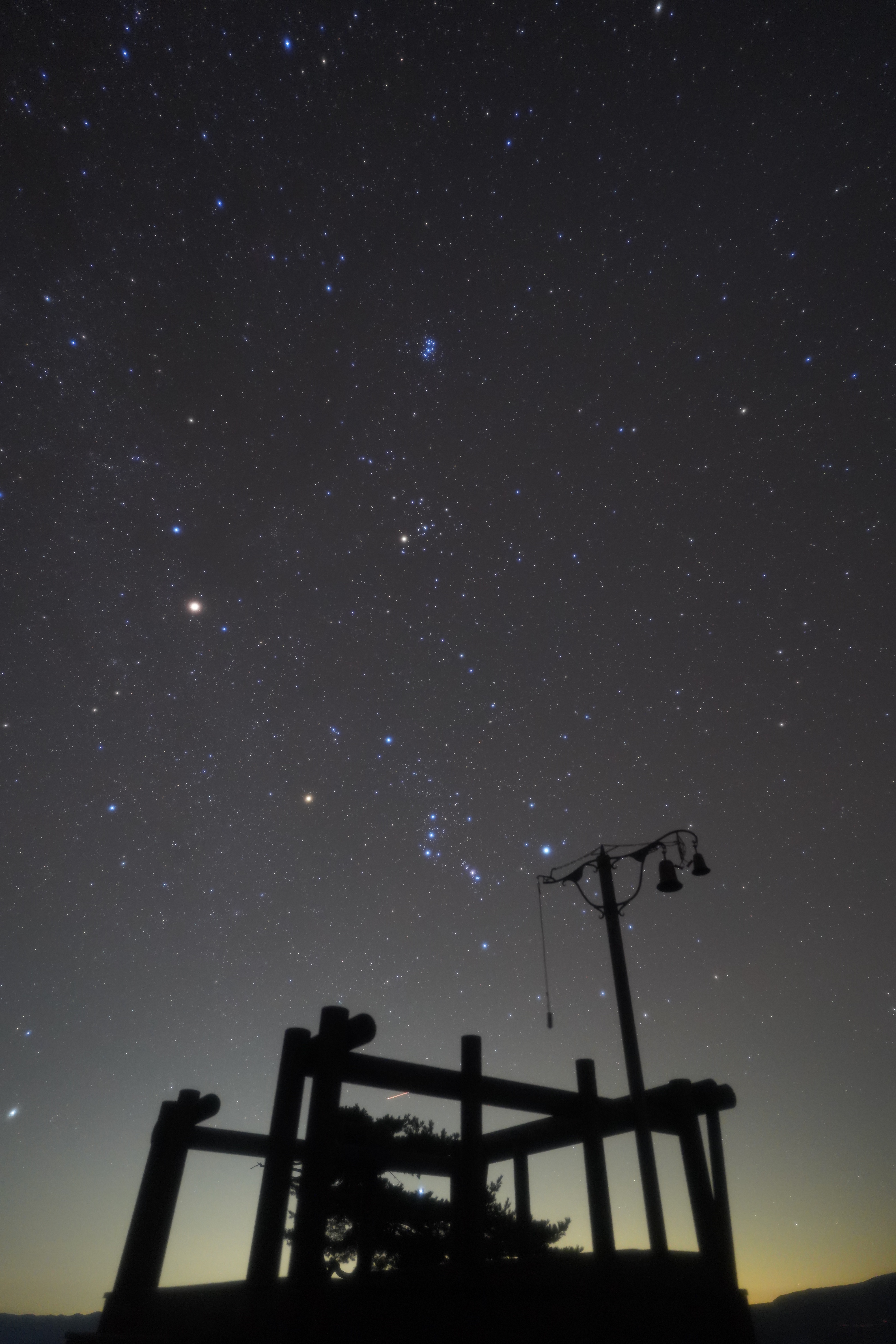 信州の満天の星空