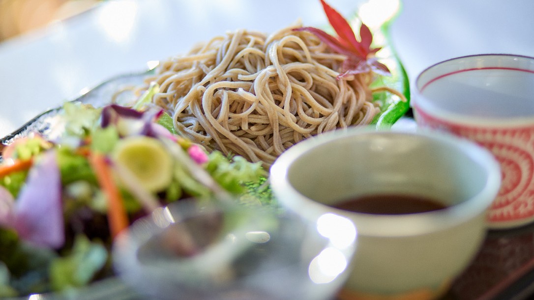 彩り野菜そば