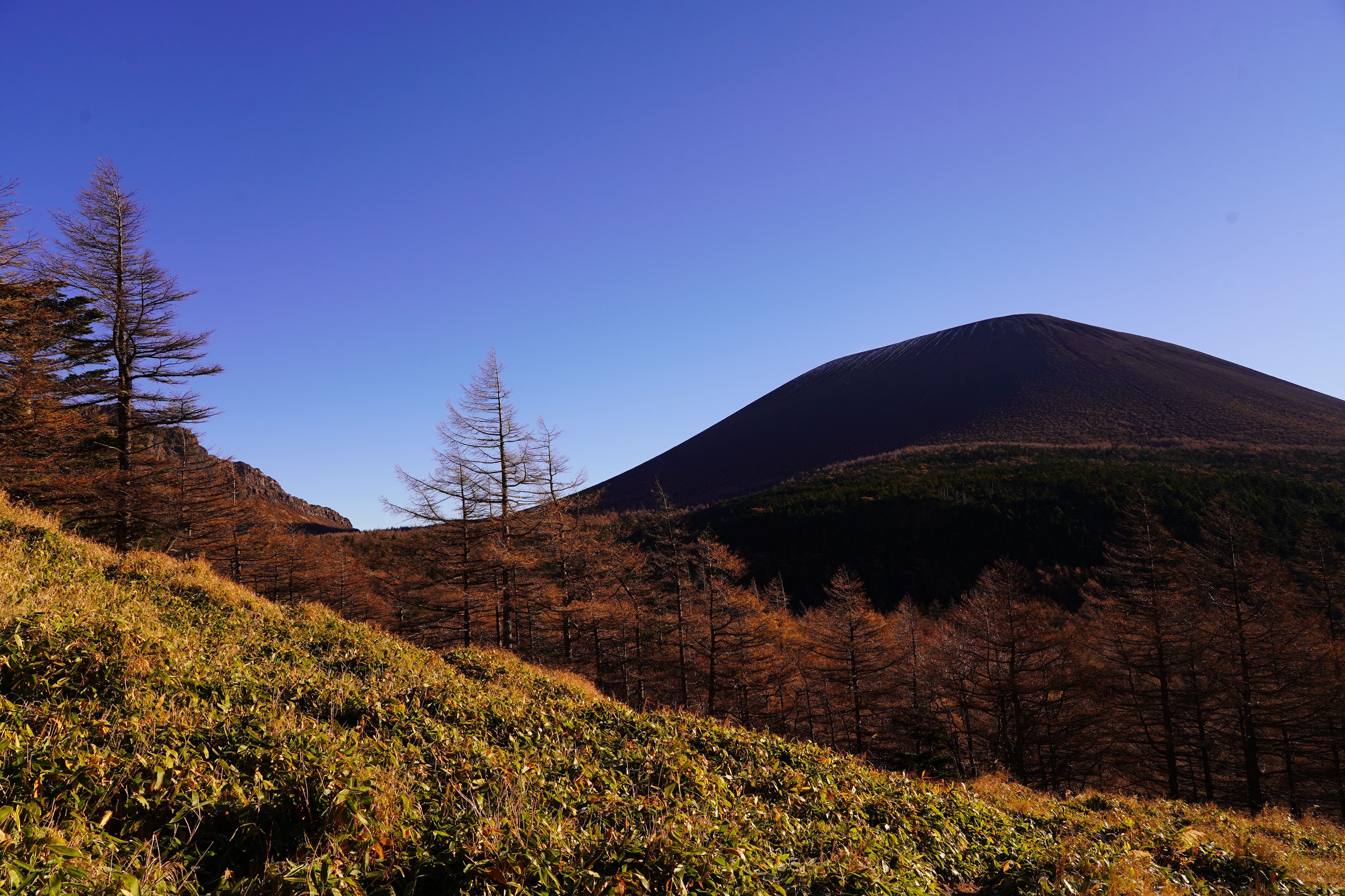 信州の雄大な山々