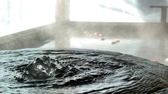 源泉かけ流しの美肌の湯