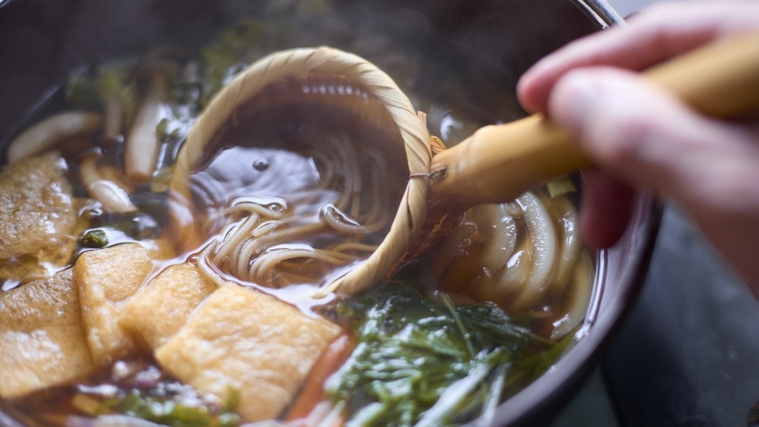 お煮かけそば