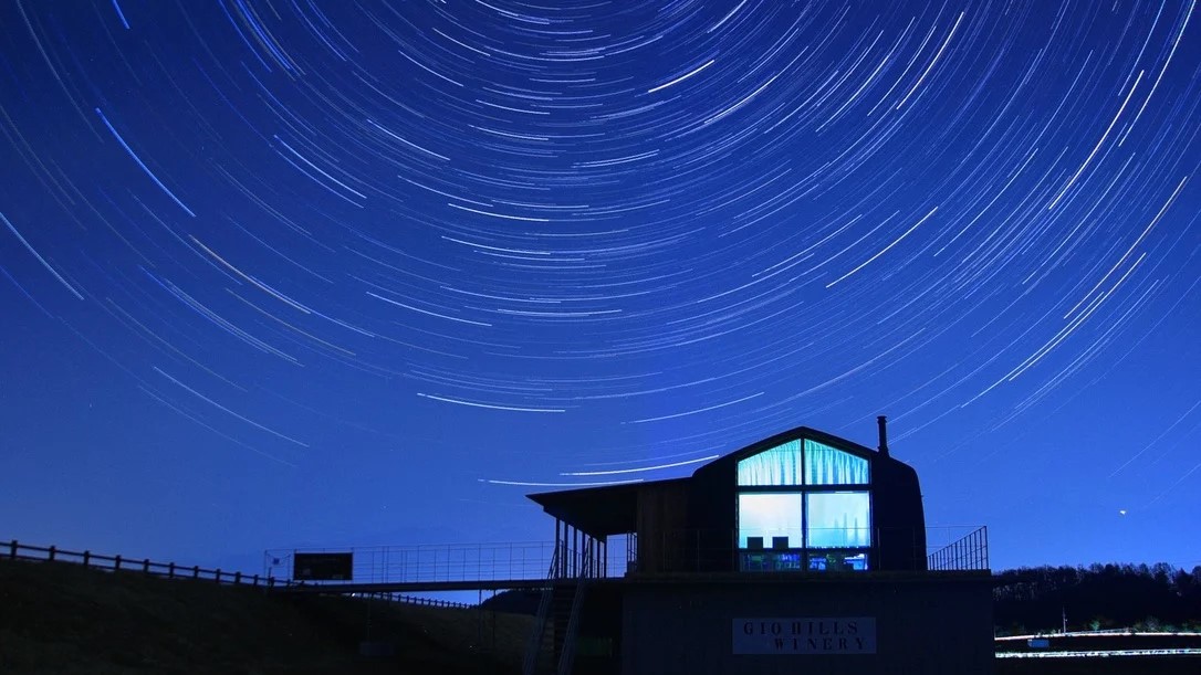 信州の満天の星空