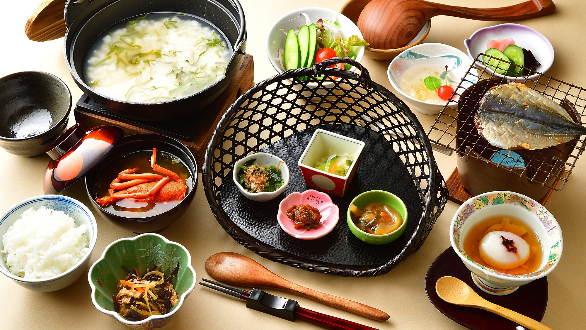 【ご朝食料理一例】