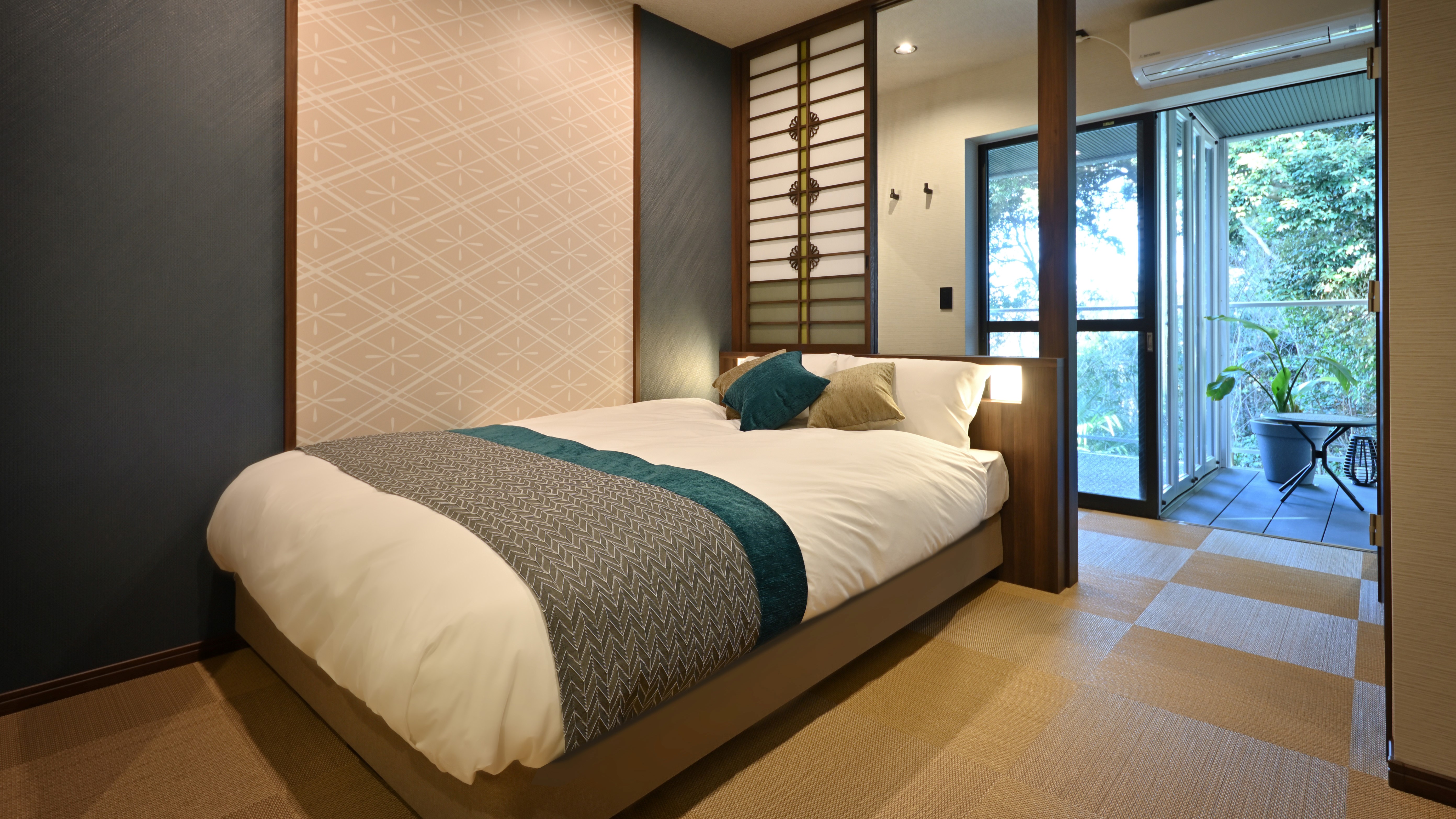 露天風呂付客室　風見草