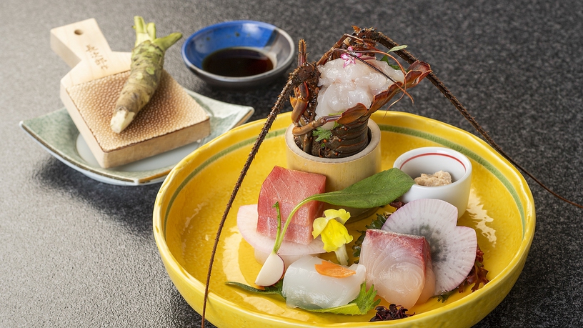 【基本プラン／レストラン食・旬彩会席膳】カジュアルな休日／露天風呂付客室