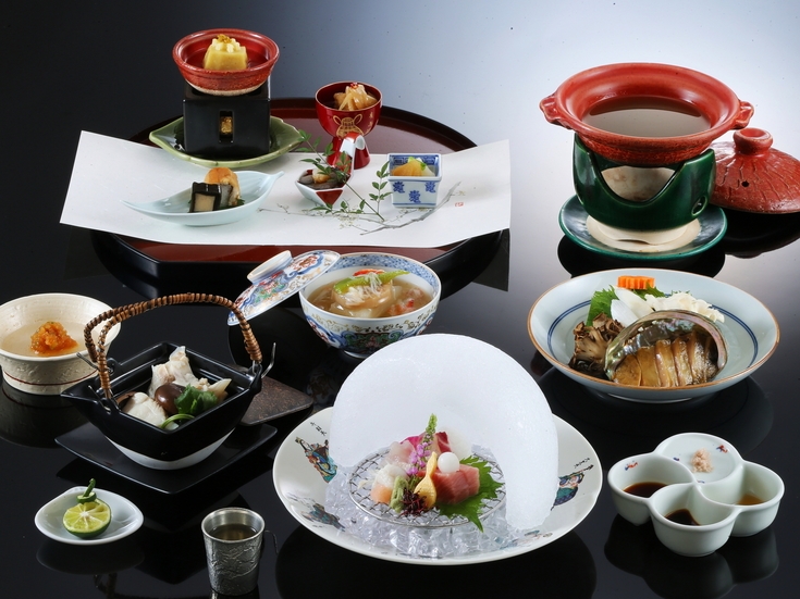 【夕朝お部屋食確約】〜少量美味〜量をひかえ、素材にこだわプラン